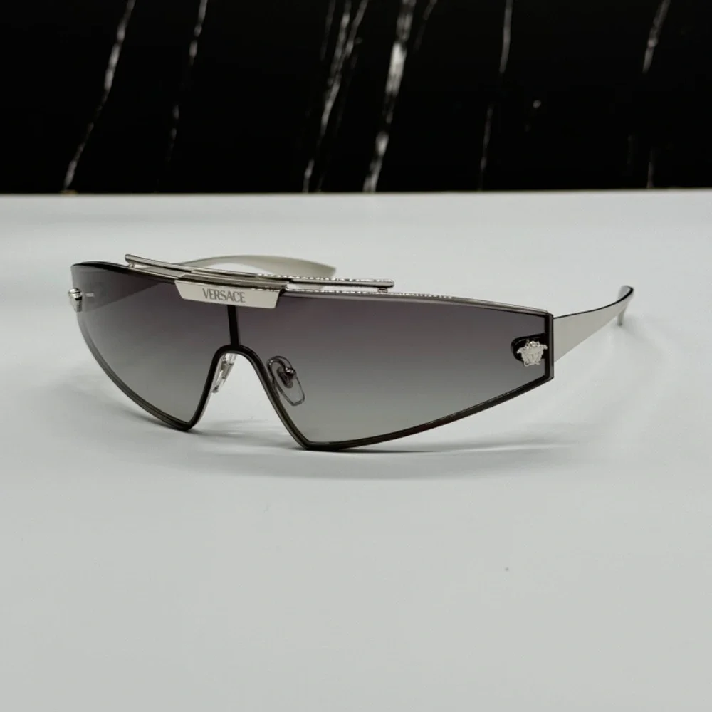 NEW VE2265 100011 VERSACE MOD 2265 1000/11 SILVER VE2265 1000/11 SUNGLASSES